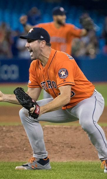 Verlander pitches 3rd no-hitter, Astros beat Blue Jays 2-0